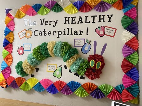 Health Bulletin Boards Nurses, Food And Nutrition Bulletin Board Ideas, Nursing Board Ideas Hospital, Public Health Bulletin Board Ideas, Bulletin Board Health, School Nurse Board Ideas, Nurses Office Ideas, Nurses Bulletin Board Ideas, Nurse Clinic Decor