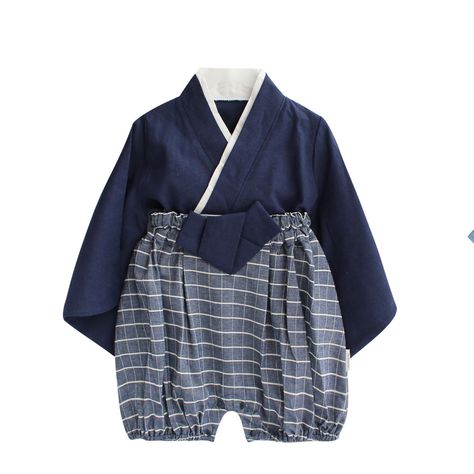 Autumn  Infant Two-Piece Japanese Kimono Suit Baby Japanese top Pants clothing set Kimonos For Baby, Japanese Baby, Baby Kimono, Japanese Home, Kitchen Clothes, Sake Set, Boys Pajamas, The Order