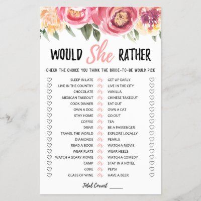 Would She Rather, Hen Party Games, Bachelorette Party Planning, Bridal Bachelorette Party, Bachelorette Games, Bachelorette Party Games, Shower Supplies, Bridal Shower Game, Bach Party