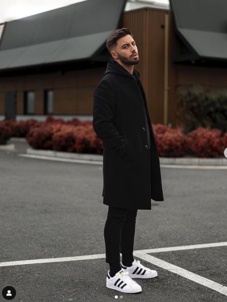 Men's winter outfit || Boys Fall Outfit 2022 | mens wear | mens fashion | long coats | street fashion | street style | street wear | winter | 2022 | casual | casual outfits for men | men | simple | semi | trendy | black outfit | snekers | mens fashion post | asthetic | Black Overcoat Men Outfit Street Styles, New York Fall Outfit Men, Japan Winter Outfits Men, Overcoat Men Outfit Street Styles, Mens Fall Street Style, Nyc Mens Fashion, European Fashion Winter, Outfits Men Streetwear, Long Coat Men