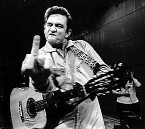 Celebrity Middle Finger - Gallery Celebrity Middle Finger, Johnny Cash Middle Finger, Middle Finger Picture, Michael Roberts, San Quentin, Stevie Ray, Reaction Face, Robert Redford, Badass Quotes