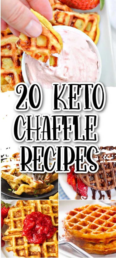 Unleash your keto creativity with our compilation of "20 Keto Chaffle Recipes." These unique chaffles, made from simple ingredients like cheese and eggs, open up a world of possibilities for your low-carb journey. Whether you're in the mood for a satisfying savory chaffle sandwich or a decadent dessert chaffle, you'll find inspiration in this diverse collection that caters to your dietary needs without sacrificing flavor. Pizza Chaffles, Keto Chaffle Recipes, Chaffle Recipes, Low Carb Waffles, Waffle Iron Recipes, Keto Chaffle, Bread Substitute, Waffle Maker Recipes, Best Low Carb Recipes