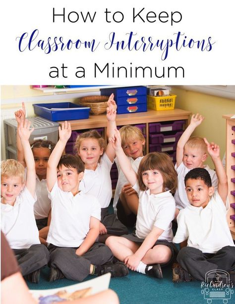 Keep classroom interruptions at a minimum with this 1 simple trick! It's memorable for the students and  they love that it's a little silly! Reception Class, Pre Primary, Classroom Procedures, Classroom Behavior Management, Classroom Management Tips, Third Grade Classroom, Teaching First Grade, First Grade Resources, Starting School