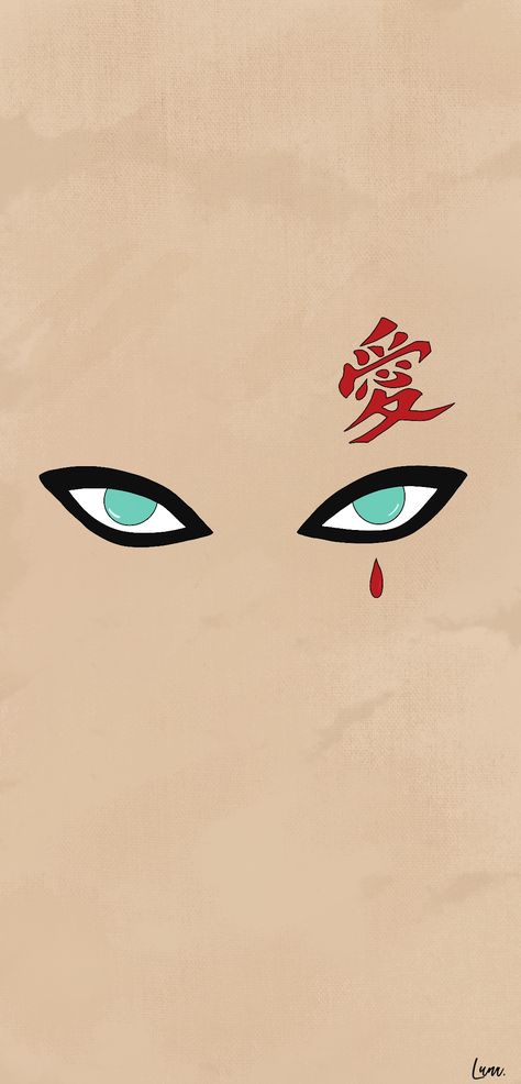 Gara Wallpapers Naruto, Gaara Wallpaper Aesthetic, Gaara Eyes, Live Background, Naruto Eyes, Pastel Iphone Wallpaper, Naruto Gaara, Eyes Wallpaper, Naruto Pictures