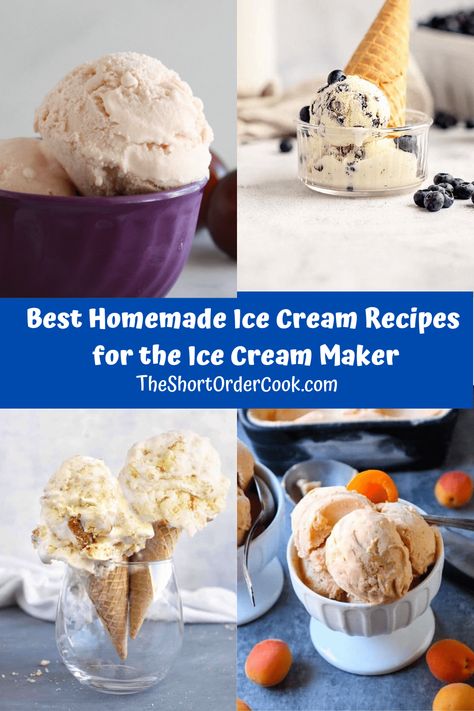 35+ Best Cuisinart Ice Cream Maker Recipes - The Short Order Cook Hamilton Beach Ice Cream Maker Recipes, Cuisant Ice Cream Maker Recipes, Cuisinart Ice Cream Recipes, Cuisinart Ice Cream Maker Recipes, Beer Ice Cream, Best Ice Cream Maker, Ice Cream Maker Machine, Best Homemade Ice Cream, Ice Cream Recipes Machine