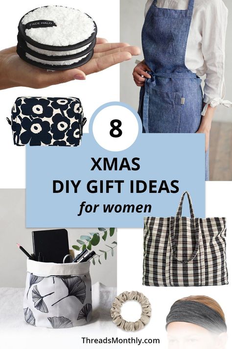 Gift Ideas To Sew For Women, Sewing Presents For Women, Sewing Christmas Gifts For Women, Giftable Sewing Projects, Small Gifts To Sew For Women, Self Care Sewing Projects, Sewing Projects For Gifts For Women, Sewn Gifts For Women Handmade, Sew Gifts For Women