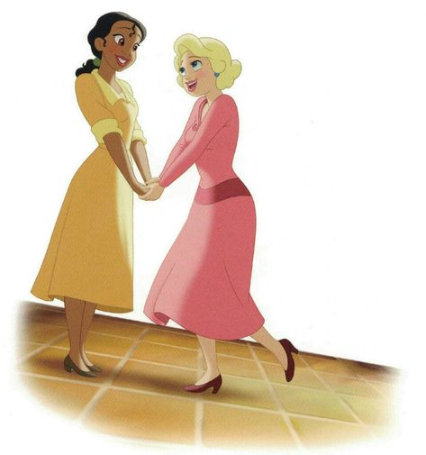 Tiana X Lottie Fanart, Charlotte La Bouff Fanart, Lottie And Tiana, Tiana And Lottie, Tiana And Charlotte, Charlotte La Bouff, Disney Magazine, Tiana Disney, Tiana And Naveen