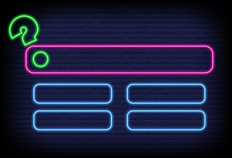 Neon quiz game template. Four options answers for knowledge exam in school, tv show. Vector Illustration 10 eps. Quiz Background Design, Trivia Social Media Post, Game Show Background, Trivia Background, Powerpoint Quiz Template, Quiz Background, 16:9 Backgrounds, Slides Background, Gold And Black Wallpaper