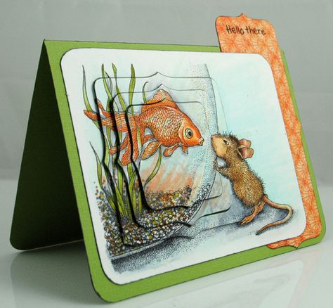 House Mouse Cards, Stampendous Cards, Stampendous Stamps, House Mouse Stamps, Mouse Designs, Penny Black Stamps, House Mouse, Design Stamps, Card Making Techniques