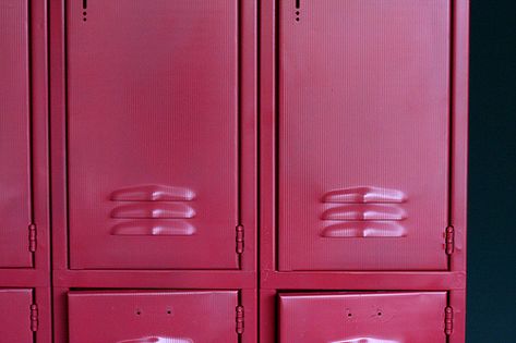 . Pink Lockers, Pink Locker, School Is Killing Me, Closet Organisation, Beautiful Mess, Lockers, Locker Storage, Photo Sharing, I Shop