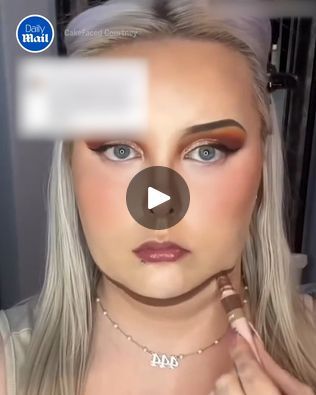 2.5M views · 4.3K reactions | Makeup TikToker makes her double chin disappear | It’s amazing what you can do with makeup! ❤️ | By Daily Mail | Facebook Make Up For Double Chin Makeup Tricks, Contour To Hide Double Chin, Double Chin Makeup, How To Get Rid Of Face Fat Double Chin, Ways To Lose Face Fat Double Chin, Face Fat Loss Double Chin How To Get Rid, Health Trends, Double Chin, What You Can Do