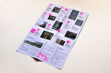 WEIWUYIN_2016 Program Guide on Behance Guide Design, Taipei Taiwan, Taipei, Programming, Taiwan, Creative Art, Web Design, Branding, Map