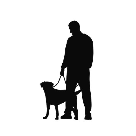 Walking Dog, Walking Man, Work Images, Dog Top, Pet Pet, Dog Walk, Dog Vector, Man And Dog, Sticker Ideas