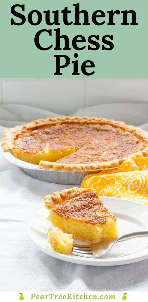 Wine Pie Recipe, Southern Chess Pie, Vinegar Pie, Lemon Chess Pie, Southern Pies, Chess Pie Recipe, Southern Recipes Desserts, Just Pies, Chess Pie