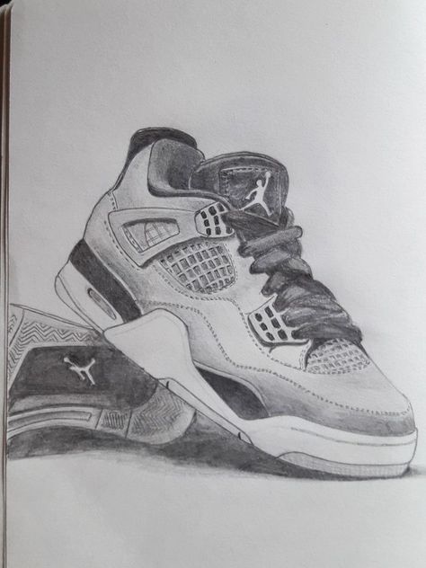 Buty Jordan, Shoe Drawing, Sneakers Sketch, Sneakers Drawing, Graffiti Style Art, Shoes Drawing, Doodle Art Designs, Art Drawings Sketches Creative, Cool Sketches