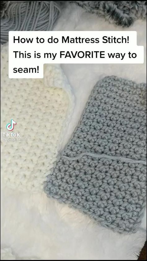 Pin by Gia on pins i created [Video] | Crochet projects, Crochet, Crochet basics Crochet Hack, Mattress Stitch, Beginner Crochet Tutorial, Mode Crochet, Pola Amigurumi, Blanket Diy, Crochet Design Pattern, Beginner Crochet Projects, Crochet Stitches For Beginners