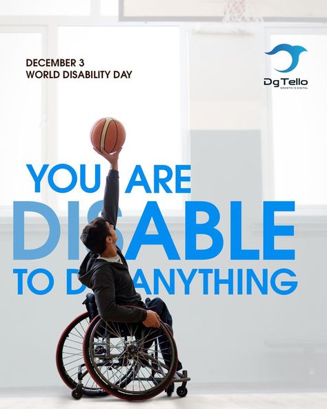 International Day Of Persons With Disabilities Poster Design, World Disabilities Day, Persons With Disabilities Poster, World Disabled Day Poster, International Day Of Persons With Disabilities, World Disabled Day, Charity Poster, Nutrition Poster, Dental Design