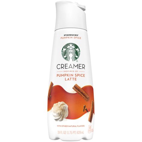 Pumpkin Coffee Creamer, Starbucks Flavors, Pumpkin Spice Creamer, Cinnamon Dolce Latte, Flavored Coffee Creamer, Starbucks Pumpkin Spice Latte, Starbucks Pumpkin Spice, Cinnamon Dolce, Starbucks Pumpkin