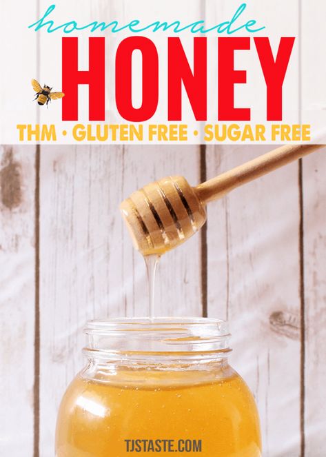 Low Glycemic Bread, Honey Substitute, Low Glycemic Snacks, Keto Condiments, Low Glycemic Fruits, Thm Fp, Stevia Recipes, Sugar Free Honey, Stomach Fat Burning Foods