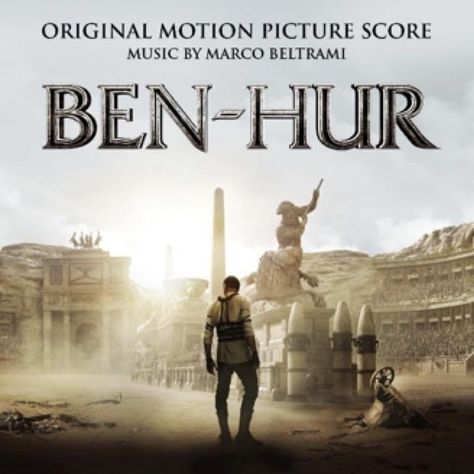 Sony Classical proudly announces the release of Ben-Hur (Original Motion Picture Score), featuring the original score written by Academy Award® nominee Marco Beltrami. The soundtrack will be available digitally on August 5 and on CD on August 12. The upcoming epic action adventure Ben-Hur, from Paramount Pictures and Metro-Goldwyn-Mayer Pictures, will arrive in theatres nationwide on Friday, August 19. http://krakowergroup.tumblr.com/post/148475366688/pr-ben-hur Ben Hur 2016, Ben Hur Movie, Ben Hur, Film Posters Art, Movie Guide, Film Score, Movies 2016, Action Film, Silent Film