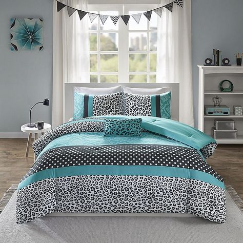 Teal Comforter, Twin Xl Comforter, King Comforter Sets, Queen Comforter Sets, Teen Bedding, Print Comforter, Girl Beds, Bedding Stores, Bed Sets