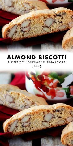 Classic Almond Biscotti, Traditional Biscotti Recipe, Homemade Biscotti Recipe, Christmas Biscotti Recipe Easy, Best Biscotti Recipe Italian, Best Bar Recipes, Best Almond Biscotti Recipe, Biscotti Recipe Easy, Soft Biscotti Recipe