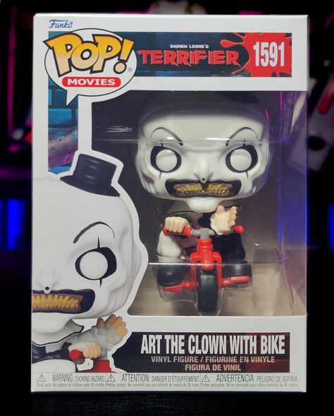 The best time of the year is just 31 days away! Plus Terrifier 3 is hitting cinemas too! Here's the new Funko Pops of Art the Clown - only 1 of each in stock & they are already sold out with our suppliers, so we can not re-order https://uncannycollectibles.com/shop/funko-pop-art-the-clown-terrifier/ #arttheclown #terrifier #terrifier2 #terrifierclown #terrifiermovies #funko #funkopops David Thornton, Terrifier 3, Art The Clown, Pop Vinyl Figures, The Clown, Pop Figures, 31 Days, Funko Pop Vinyl