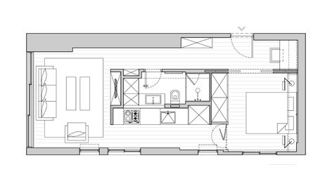 40 Sqm House Plan, 40 Sqm House, 40sqm Apartment, Apartment Storage Solutions, Room Within A Room, Living Room Decor Ikea, Apartment Decorating For Couples, Decor Apartment Ideas, Apartments Exterior