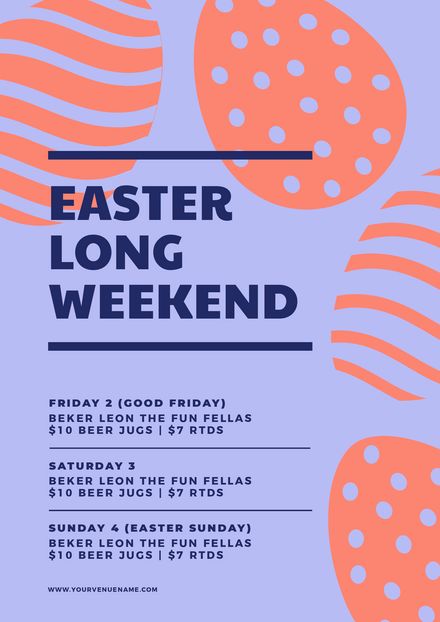 Customizable Easter Promotion Templates - DIY in minutes - Easil Easter Email Design, Easter Design Poster, Easter Event Poster, Easter Design Graphic, Easter Poster Design Graphics, Easter Illustration Design, Spring Poster Design, Easter Social Media, Easter Advertising