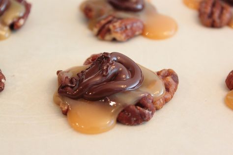 Homemade Sweet Georgia Browns! Now That’s Sweet – EAT it NOW or EAT it LATER Sweet Georgia Brown Recipe, Good Candy, Pecan Treats, All To Well, Toffee Chocolate, How To Temper Chocolate, Brown Recipe, Candy Thermometer, Best Candy