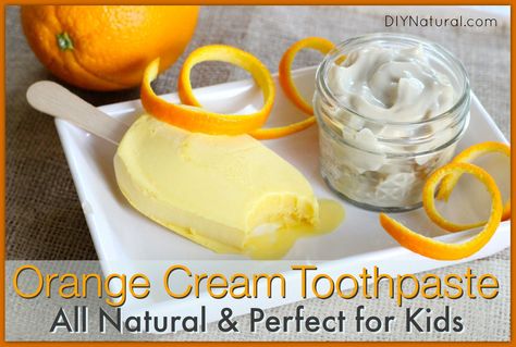 Homemade toothpaste is one thing. Homemade toothpaste kids will use is quite another. That’s why this Natural Orange Cream Toothpaste for kids is such a hit! Diy Toothpaste, Toothpaste Recipe, Homemade Toothpaste, Kids Toothpaste, Natural Toothpaste, Diy Cosmetics, Cleaners Homemade, Natural Diy, Beauty Recipe