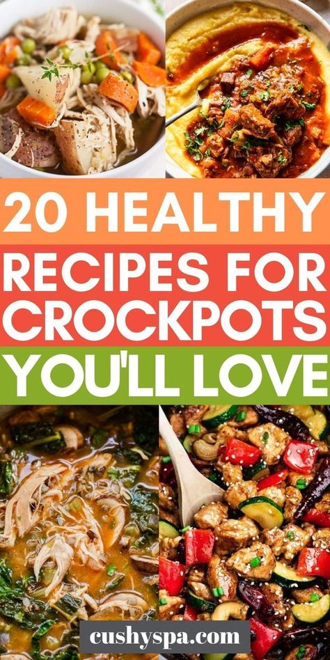 Easy Dinners Healthy, Crockpot Meal Ideas, Healthy Crockpot Recipes Clean Eating, Crockpot Dinners Healthy, Easy Crockpot Recipes Healthy, Crockpot Meal, Healthy Slow Cooker, Slow Cooker Recipes Healthy, Eat Healthier