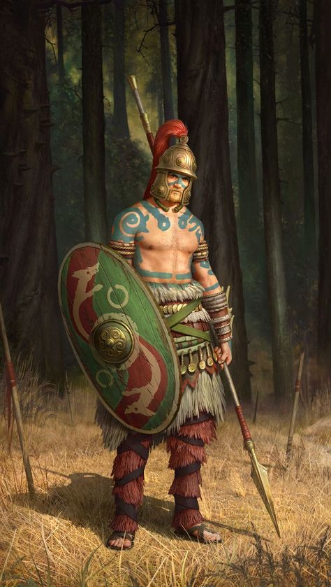 Celtic Barbarian, Imperiul Roman, Celtic Warrior, Celtic Warriors, Ancient Celts, Heroic Fantasy, Ancient Warfare, Manama, Celtic Art