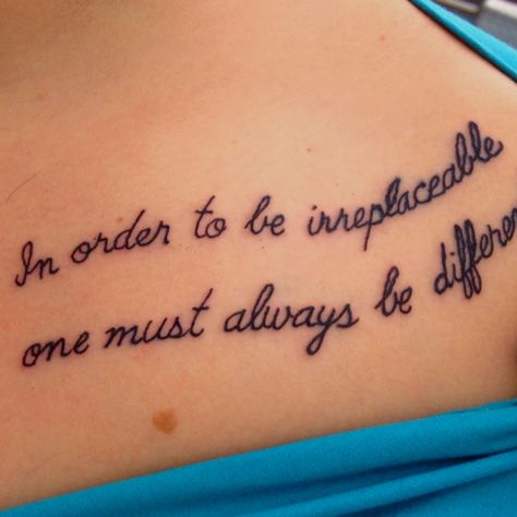 Irreplaceable tattoo Irreplaceable Tattoo, Tattoo Sayings, Tattoo Videos, Realism Tattoo, Word Tattoos, Get A Tattoo, A Tattoo, I Tattoo, Tattoo Quotes