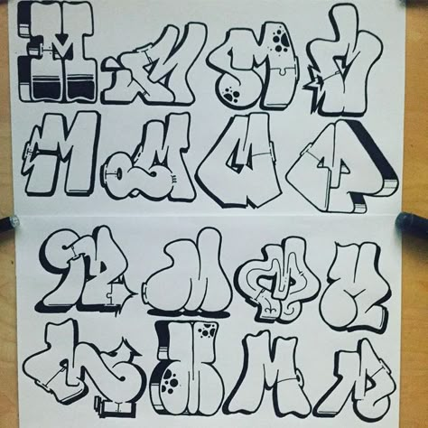 Graffiti Letter M, Graffiti Alphabet Wildstyle, Graffiti Alphabet Styles, Graffiti Ideas, Graffiti Lettering Alphabet, Graffiti Art Letters, Graffiti Wildstyle, Graffiti Text, Graffiti Piece