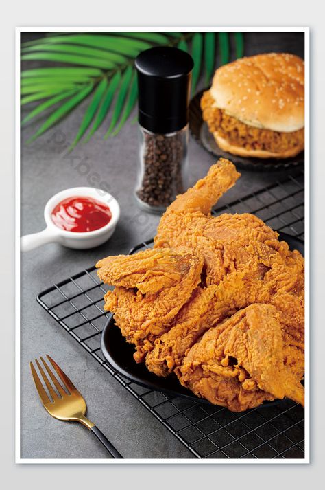 Vertical shot of a whole Korean fried chicken#pikbest##Photo#Food Fried Chicken Plating, American Fried Chicken, Fried Whole Chicken, Whole Fried Chicken, Chicken Photography, Fried Chicken Nuggets, Fried Chicken Legs, Selling Ideas, Chicken Pictures