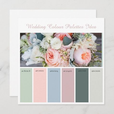 Wedding Family Color Scheme, Wedding Pallet Ideas Colour Schemes Summer, Wedding Color Schemes Pastel, May Wedding Color Palette, Spring 2025 Wedding Colors, April Wedding Colors, July Wedding Colors, Summer Wedding Color Palette, Wedding Pallet