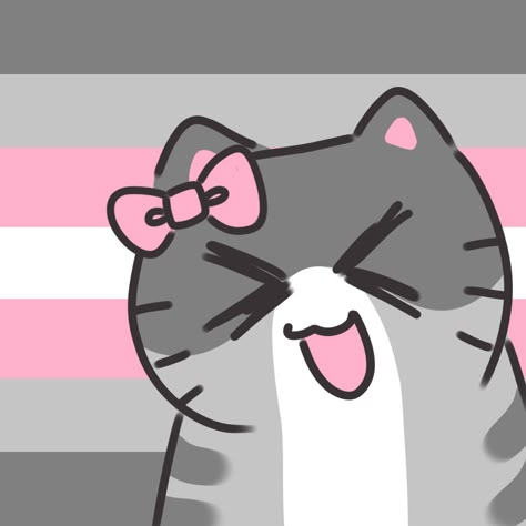 FREE TO USE, BUT CREDIT IF YOU CAN! DON'T COPY, REPOST, TRACE Demigirl Art, Demigirl Pfp, Pride Flags List, Demi Girl, Cat Pfps, Cat Phone Wallpaper, Pride Icons, Pride Stuff, Pride Art