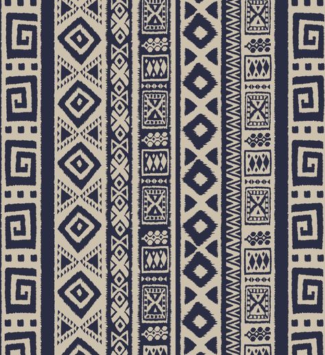 Ikat Designs Pattern, North African Patterns, Ikat Pattern Design, Textile Patterns Design Prints, Inca Art, Ikat Art, Armband Tattoos, African Pattern Design, Motif Art Deco