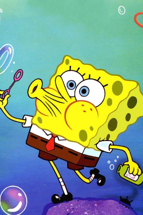 Blow bubbles!!!! Bubble Tattoo, Spongebob Tattoo, Avocado Cartoon, Blow Bubbles, Bubble Drawing, Rain Pictures, Spongebob Party, Spongebob Wallpaper, Blowing Bubbles