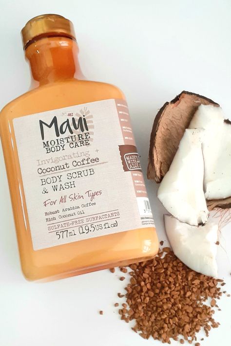 Maui Body Scrub, Maui Body Wash, Maui Moisture, N C, Coffee Body Scrub, Coconut Coffee, Body Scrubs, I N, Arabica Coffee