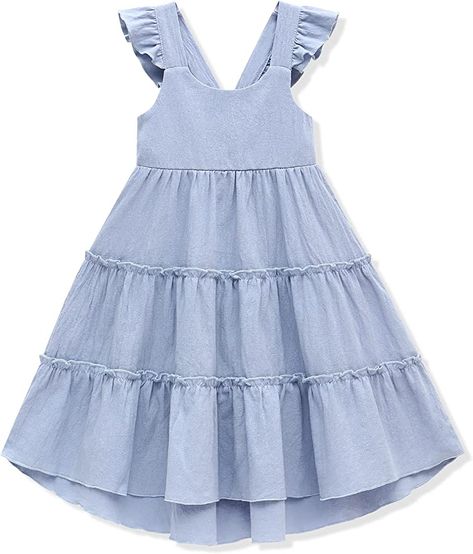 Amazon.com: bilison Toddler Baby Girls Dress Outfits Sleeveless Backless Colour Block Dress Kids Casual Beach Dresses 4-5T Green: Clothing, Shoes & Jewelry Casual Beach Dresses, Toddler Spring Dress, Girls Beach Dress, Colour Block Dress, Outfits Sleeveless, Bohemian Floral Dress, Halter Backless Dress, Casual Beach Dress, Toddler Girl Dress