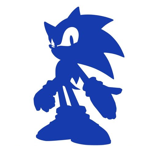 Sonic Pose Base, Sonic Blue Aesthetic, Sonic The Hedgehog Black And White, Sonic Themed Phone, Sonic Widget, Shadow Widget Sonic, Sonic Silhouette, Sonic The Hedgehog Symbol, Sonic The Hedgehog Logo