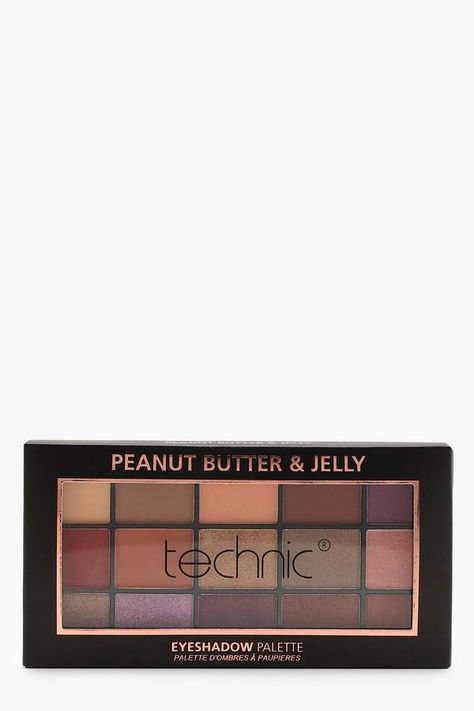 boohoo Technic 15 Shade Eyeshadow Palette -  ad, cosmetics, makeup, beauty Technic Eyeshadow Palette, Technic Makeup, Makeup Shades, Eye Makeup Tips, Natural Minerals, Makeup Foundation, Permanent Makeup, Makeup Case, Makeup Vanity