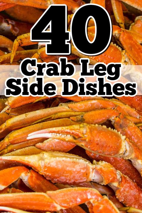 Side dishes to serve with crab legs are essential in creating a well-rounded and satisfying seafood feast. In this article, we present a curated selection of the 40 best side dishes that beautifully enhance the flavors of succulent crab legs. From buttery corn on the cob to zesty citrus-infused salads and everything in between, these delectable accompaniments are sure to elevate your dining experience to new heights. Crab Legs Dinner Meals, Side Dishes To Go With Seafood, King Crab Leg Dinner Sides, What Goes With Crab Legs For Dinner, Crab Leg Dinner Sides Meals, Sides To Go With Crab Legs Dinners, Crab Leg Meal Ideas, Side Dishes For Crab Boil, Crab Feast Side Dishes