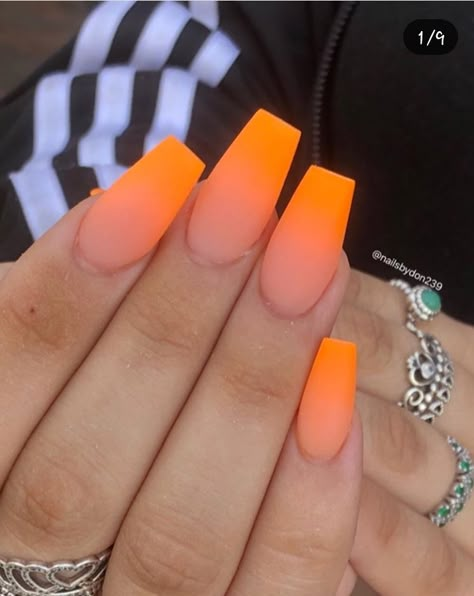 ombre nail design ideas Fire Ombre Nails, Ombré Nail Ideas, Ombre Nail Colors Ideas, Cute Ombre Nails, Neon Ombre Nails, Ombre Nails Ideas, Nail Colors Ideas, Ombre Nail Colors, Ombre Nail Design