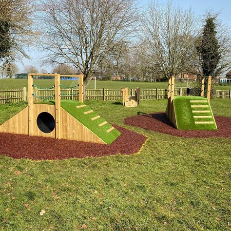 Discovery Timber Play Ltd on Instagram: “2 x Tunnel Mounds all installed in Brill, near Aylesbury. Part of a huge playground project that will get underway in the summer. Watch…” Dog Play Ideas, Dog Park Design, Dog Daycare Design, Flower Tunnel, Dog Daycare Business, Puppy Playground, Dog Play Area, Hotel Pet, Dog Friendly Backyard