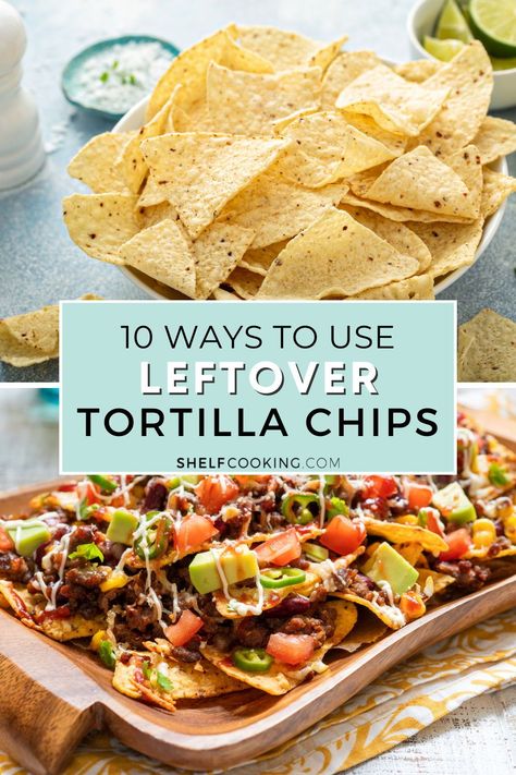 Taco Chips Recipe, Chicken And Tortilla Chips Recipes, Salsa Chips Recipes, Meals With Tortilla Chips, Recipes For Tortilla Chips, Taco Chips From Tortillas, Dinners With Tortilla Chips, Recipes Using Crushed Tortilla Chips, Tortilla Chip Dinner Recipes