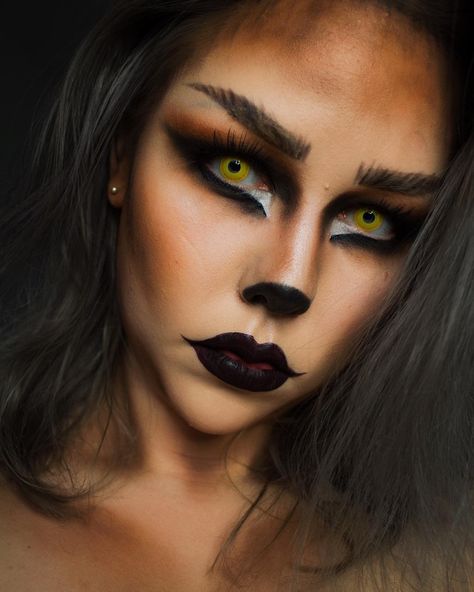 #halloweenmakeup #halloweenmakeupideas #werewolfmakeup #werewolf #getlithalloween #muatalent #elevenbeauty #fiercesociety #chrisspy #meikki #amazingmakeupart #undiscovered_muas #horror_sketches #bearded_horror #5fingerssfx #spfx #liquelips #ihmissusi #sigmabeauty #facepaint #bodypaint #nyxcosmetics #nyxcosmeticsnordics #nyx #lumene #inglot #feature_my_stuff #5fingerssfx #thehorrorgallery Werewolf Makeup, Wolf Makeup, Fete Emo, Cat Halloween Makeup, Werewolf Costume, Halloween Make-up Looks, Holloween Makeup, Cheek Contour, Cute Halloween Makeup