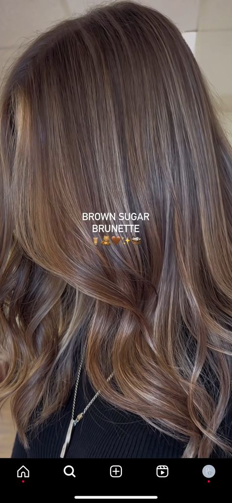 Rich Light Chocolate Brown Hair, Ways To Dye Brown Hair, Blended Brown Hair, Hailey Beiber Hair Colour Brown, Low Highlights For Brown Hair, Sugar Brown Hair, Very Subtle Highlights Brunettes, Sandy Brunette Balayage, Late Brunette Hair